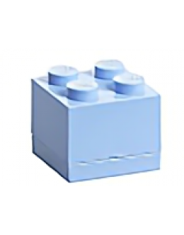 Bright Light Blue Storage Brick